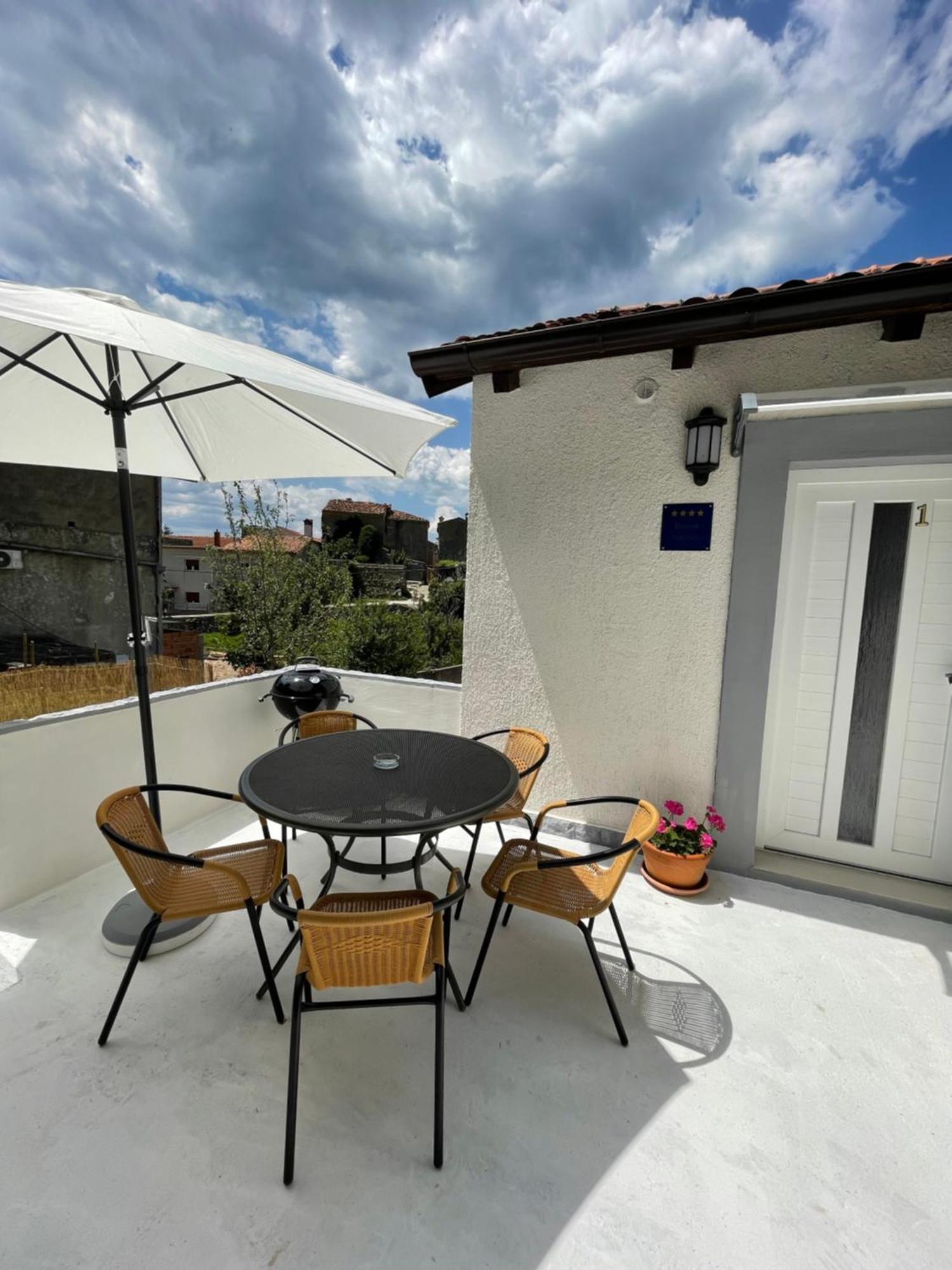 Plomin Sky&Bay Daire Dış mekan fotoğraf